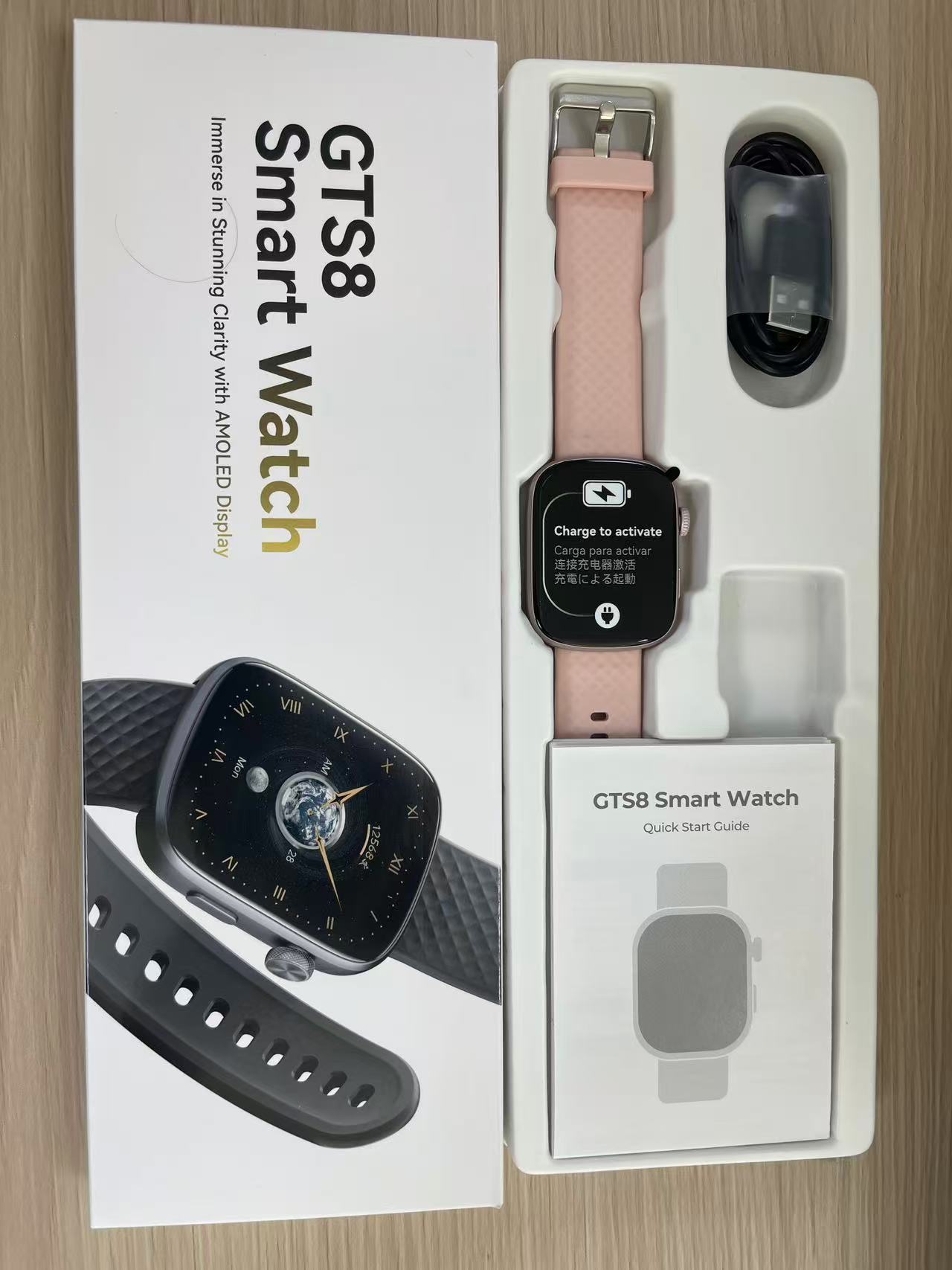 Bluetooth Smartwatch with HD Screen, Heart Rate & SpO2 Monitor – Waterproof Fitness Tracker