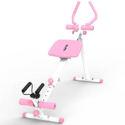 4-in-1 Multi-Function Core Workout Machine – Ab Glider, Rowing, Leg Press & Roman Chair