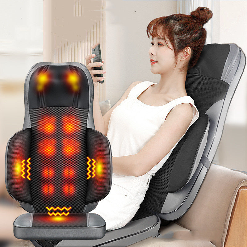 Full Body Waist & Back Cushion Massager – Multifunctional & Portable