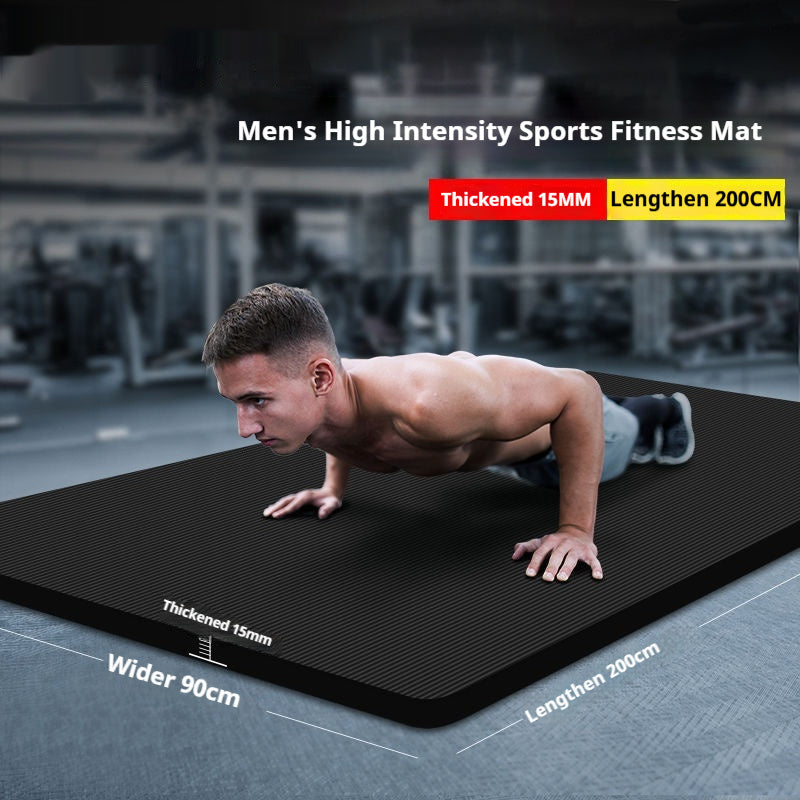 High-Density Fitness Yoga Mat – Non-Slip & Comfortable
