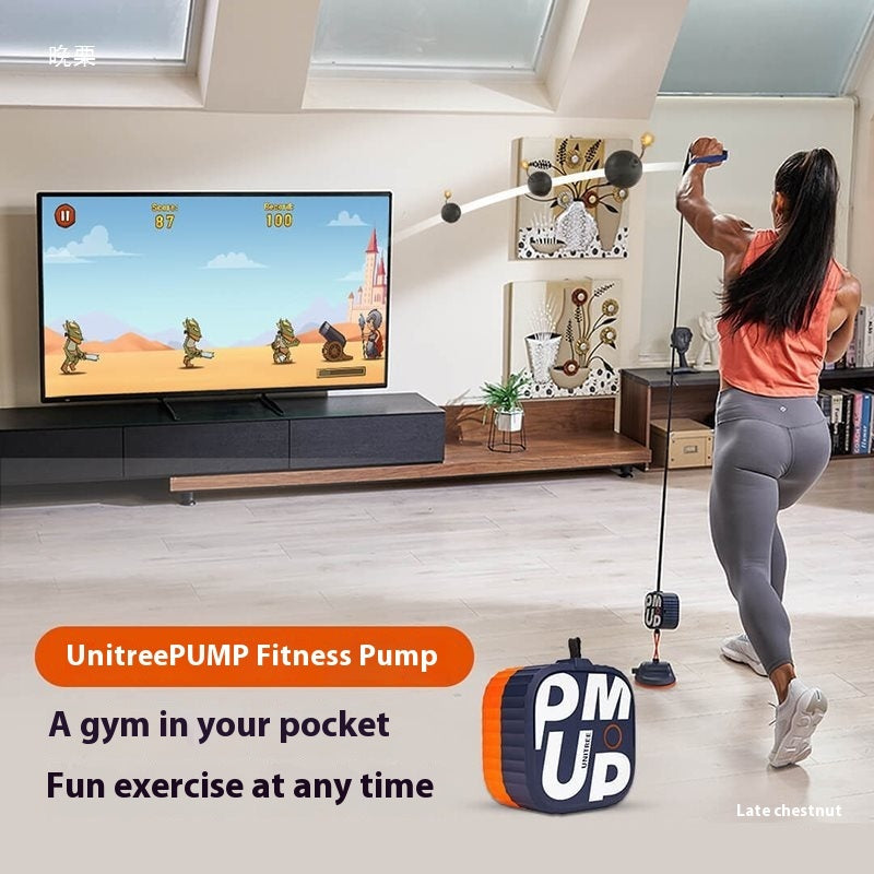 Motor-Driven Multifunctional Fitness Dumbbell & Portable Pocket Gym
