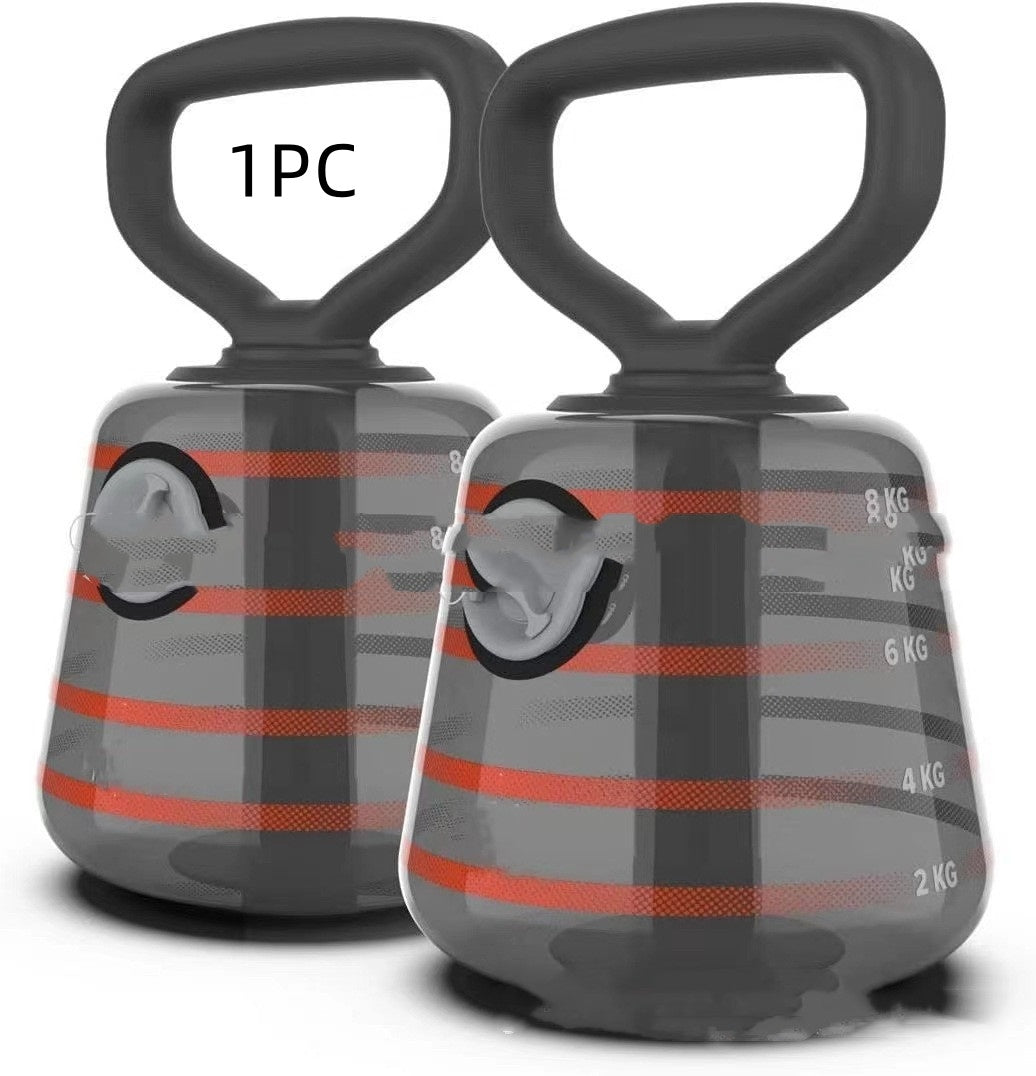 Adjustable Water Bottle Dumbbells – Fitness & Hydration Combo