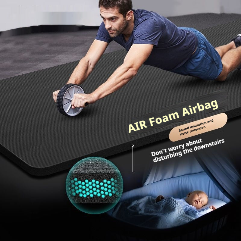 High-Density Fitness Yoga Mat – Non-Slip & Comfortable