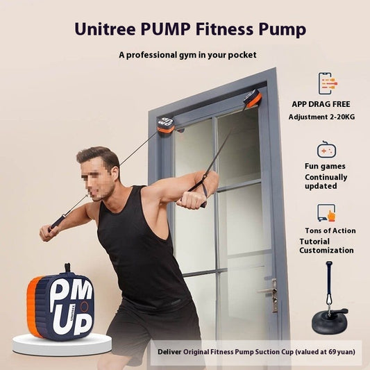 Motor-Driven Multifunctional Fitness Dumbbell & Portable Pocket Gym